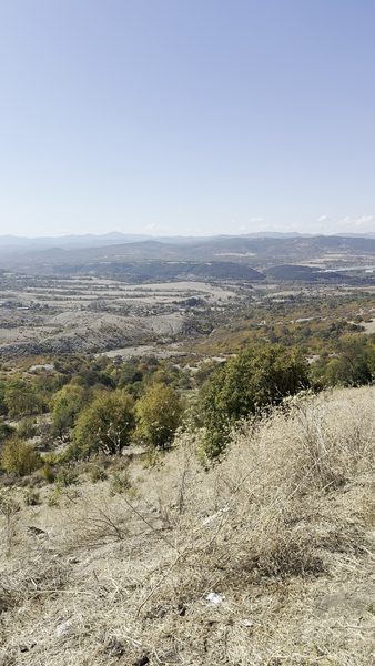 Panorama from the ridge